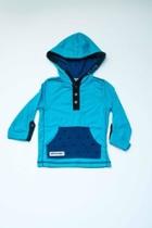  Hooded Blue Shirt