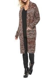  Melange Sweater Coat