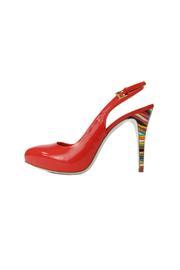  Coral Patent Slingback