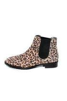  Suede Animal Print Boot