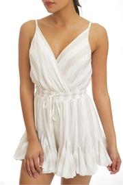  Neutral Stripe Romper