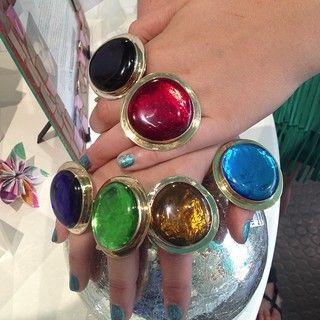  Glass Adjustable Rings