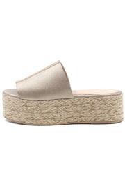  Leather Platform Sandal