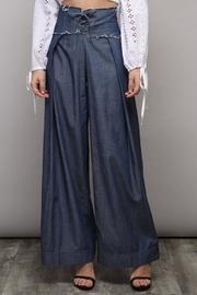  Wide Denim Pants