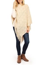  Zigzag Fringe Poncho