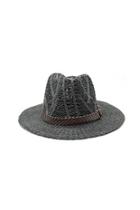  Chunky Knit Panama-hat