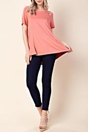  Cut-out Strap Tee