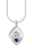  Lapis Sterling Necklace