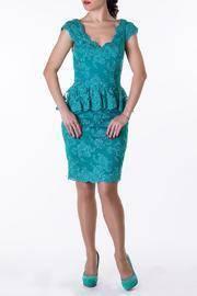  Short Peplum Dress