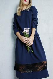  Folk Blue Dress