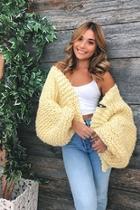  Creme Brulee Cardi