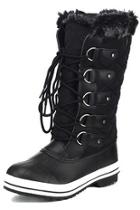  Lace-up Snow Boot
