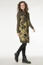  Camo Sweater Dress