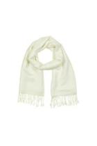  White Pashmina Scarf