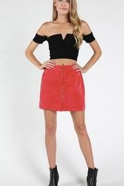  Zip-up Zipper Skirt