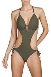  Kaki Monokini