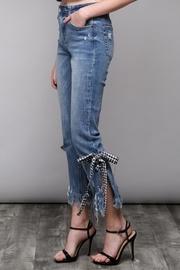  Gingham Tie Denim