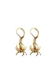  Golden Spider Earrings