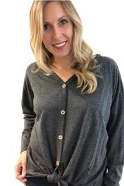  Charcoal Button Down