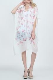  Flamingo-print Light-weight Cardigan