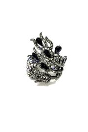  Peacock Rhinestone Ring