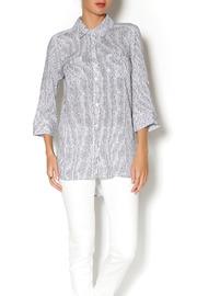 Stripe Navy Top