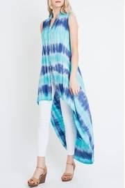  Aqua Rhinestone Vest