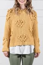  Fall Pom Sweater