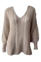  Knit V-neck Jumper