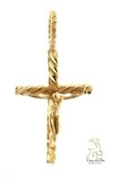  Gold Crucifix Pendant