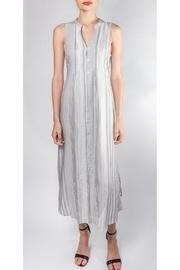  Striped Button-down Maxi