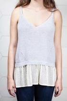  Grey Niyol Top