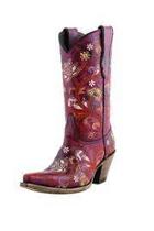  Gardenia Floral Boot