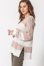  Taupe Popcorn Sweater