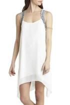  Embroidered Yoke Dress