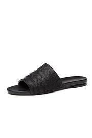  Ava Fringe Slide Slipper