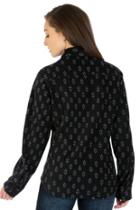  Fleece Button Up