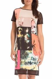  Coral/black Multi Dress