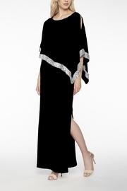  Frank Lyman Asymmetrical Gown