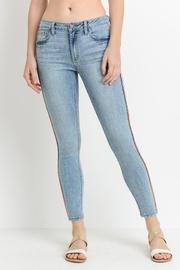  Pink Stripe Jeans