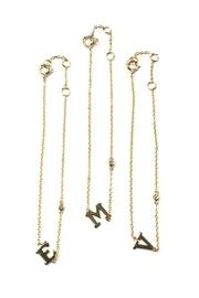  Mini Initial Bracelets