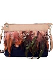  Laila Feather Crossbody/clutch