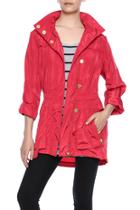  Red Hooded Jacket