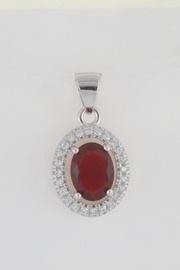  Simulated Ruby Pendant