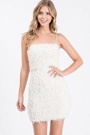  Feather Mini Dress