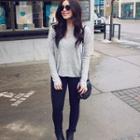  Killy Round Collar Sweater