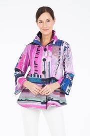  Pink Abstract Jacket