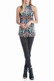  Shirttail Halter Top