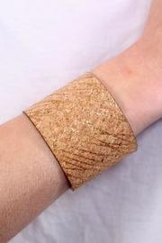  Metallic Cork Cuff
