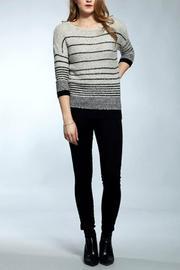  Boucle Striped Pullover